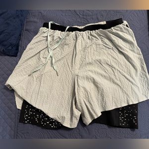 Lululemon surge lines running shorts mint green men’s medium